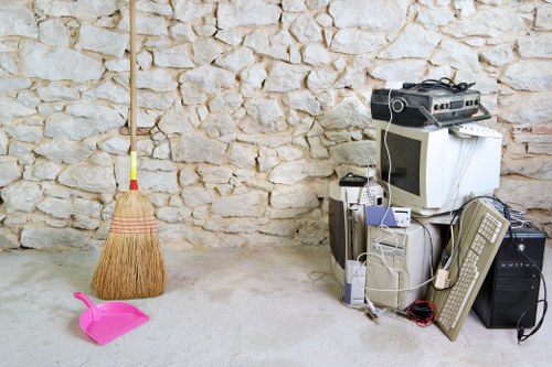 Clean and tidy garden post-clearance in Erith