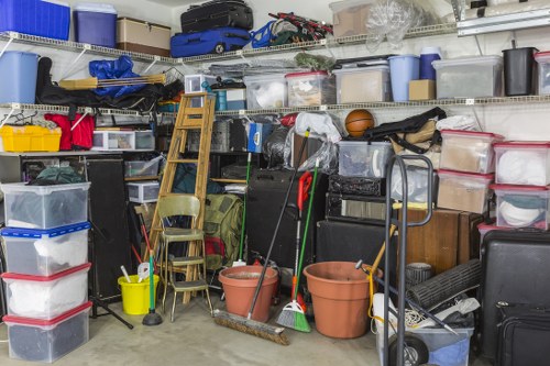 Organized and clean office space after clearance